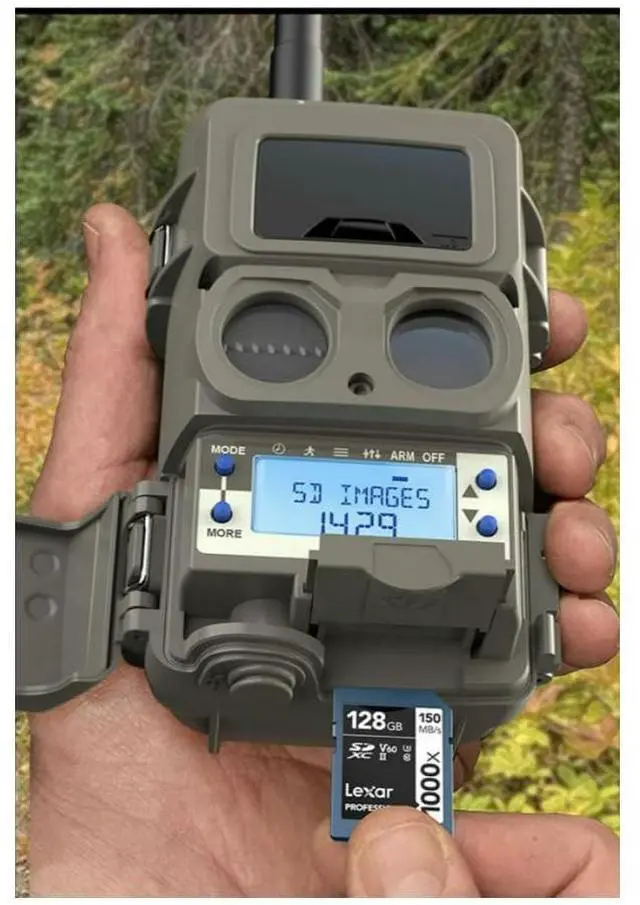 Alt view image 3 of 7 - Cuddeback LLZ-5A CuddeLink Zoom IR Camera with Center Angle Fresnel Lens, HD Image Sensor, and 7 Sensitivity Settings