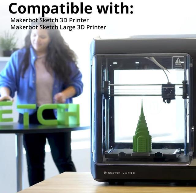 Alt view image 4 of 6 - MakerBot 375-0080A True Color Series PLA Filament for Sketch 3D and Sketch Large 3D Printers (True Purple, 2.2 Lb)