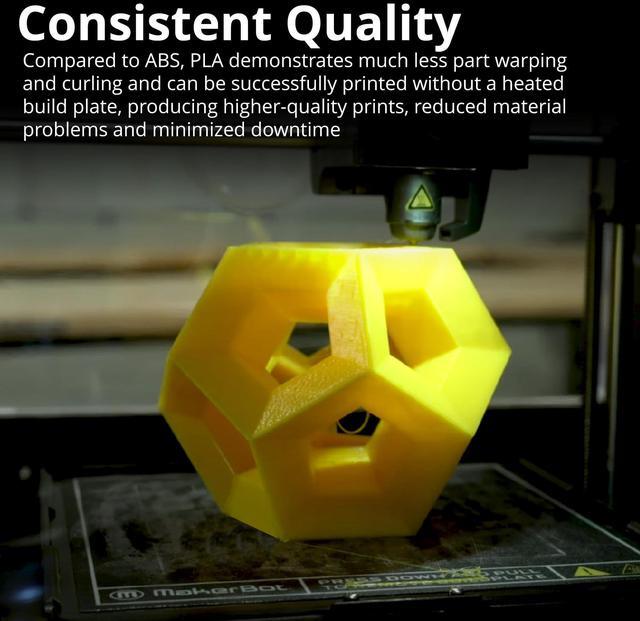 Alt view image 5 of 6 - MakerBot 375-0080A True Color Series PLA Filament for Sketch 3D and Sketch Large 3D Printers (True Purple, 2.2 Lb)