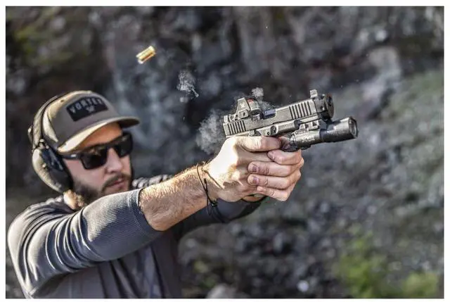 Alt view image 5 of 7 - Vortex Defender-ST 6 MOA Micro Red Dot Sight with Fully Multi-Coated Lenses, Waterproof and Shockproof with Motion Activation