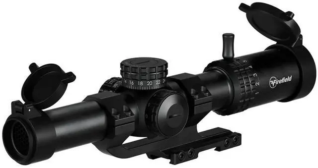 Main image of Firefield RapidStrike 1-10x24 Shockproof, Fogproof, and Water-Resistant Riflescope Kit with BDC Reticle, Locking Turrets, and Multi-Coated Optics (Black)