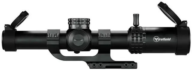 Alt view image 2 of 7 - Firefield RapidStrike 1-10x24 Shockproof, Fogproof, and Water-Resistant Riflescope Kit with BDC Reticle, Locking Turrets, and Multi-Coated Optics (Black)