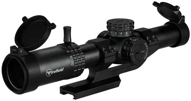Alt view image 5 of 7 - Firefield RapidStrike 1-10x24 Shockproof, Fogproof, and Water-Resistant Riflescope Kit with BDC Reticle, Locking Turrets, and Multi-Coated Optics (Black)