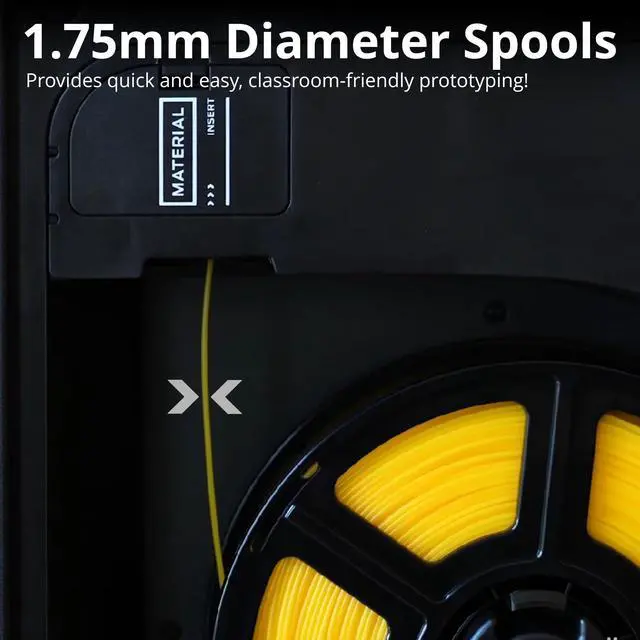 Alt view image 3 of 6 - MakerBot 900-0148A Sketch PLA 1.75mm Rainbow Filament for 3D Printing Enthusiasts and Educators (10-Pack)
