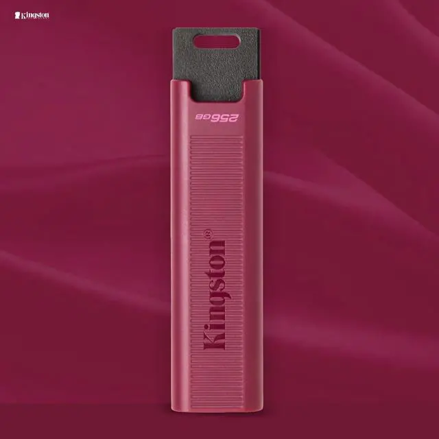 Alt view image 2 of 7 - Kingston DataTraveler Max Type-A 256GB High Performance USB Flash Drive (5-Pack) Bundle with Focus Camera Stainless Steel Keyrings (10-Pack) (6 Items)