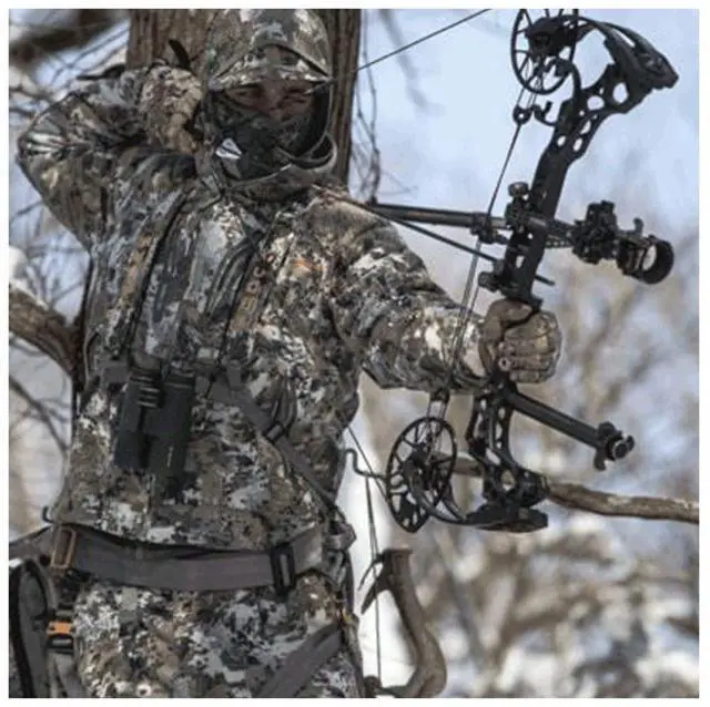Alt view image 13 of 15 - MUDDY MSH500 MUDDY AMBUSH HARNESS OPTIFADE ELEV II ONE SIZE 300LB RATING
