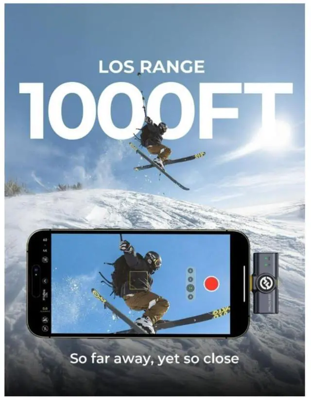 Alt view image 5 of 7 - Hollyland Lark M2 Duo Wireless Lavalier Microphone Bundle with Maxell Travel Case (2 items)