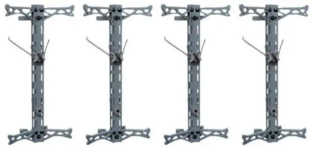 Alt view image 8 of 11 - Hawk HWK-ACS-4PK Hawk 20 Inch Aluminum Climbing Stick 4 Pack