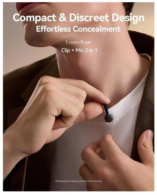 Alt view image 5 of 7 - Hollyland Lark M2S Wireless Combo Microphone System Bundle with Maxell Folding Storage Travel Case