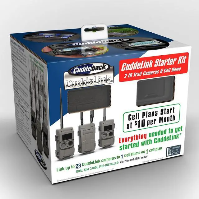 Alt view image 7 of 7 - CuddeLink 2+1 Starter Kit with Cell Home and IR Remote Cameras