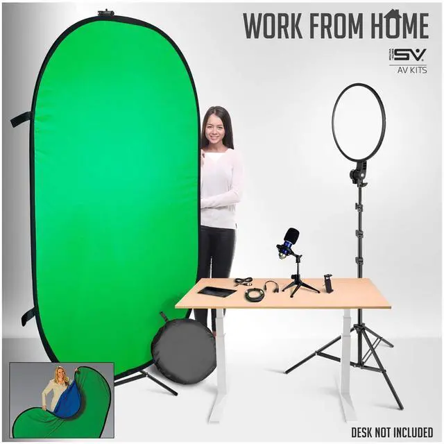 Alt view image 2 of 2 - Smith-Victor ProMARK Work From Home 360 Kit
