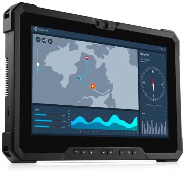 Alt view image 3 of 5 - Dell Latitude 7720 Rugged Tablet 11.6-in Intel Core i5-8365U 8GB RAM (Renewed)