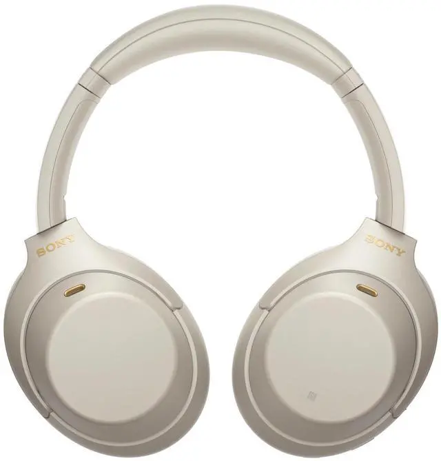 Alt view image 6 of 7 - sony wh-1000xm4 wireless noise canceling over-ear headphones (silver) with sony wi-sp500 in-ear sports wireless headphones (black) bundle (2 items)