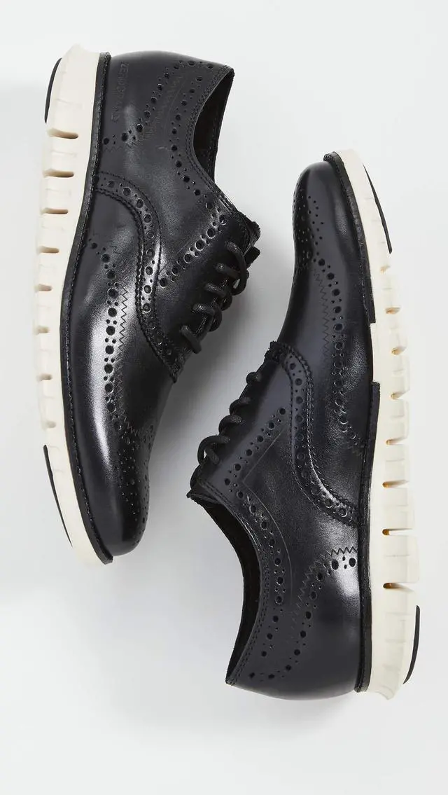 Alt view image 5 of 7 - Cole Haan mens Zerogrand Wing Oxford, Black, 10.5 US