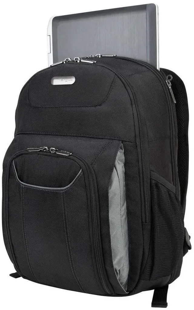 Alt view image 6 of 7 - Targus Groove TAA-CVR617 Carrying Case (Backpack) for 17 Notebook - Black