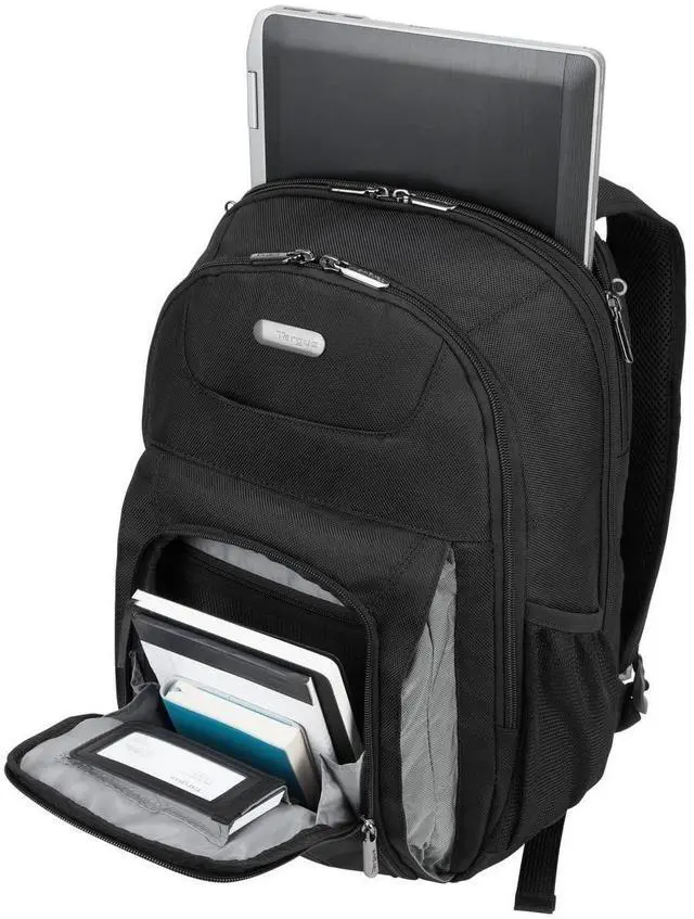 Alt view image 7 of 7 - Targus Groove TAA-CVR617 Carrying Case (Backpack) for 17 Notebook - Black