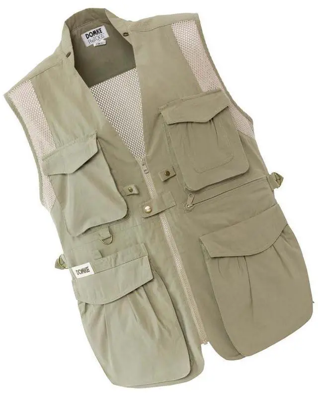 Alt view image 7 of 12 - Domke PhoTOGS Vest, Medium, Khaki
