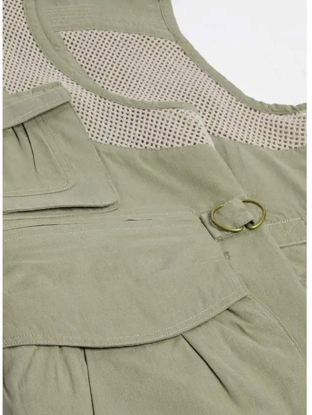 Alt view image 9 of 12 - Domke PhoTOGS Vest, Medium, Khaki