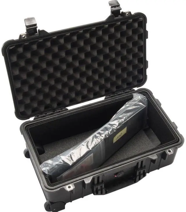 Alt view image 11 of 13 - Pelican 1510TP Carry-On Case with TrekPak Divider System, Black #015100-0050-110