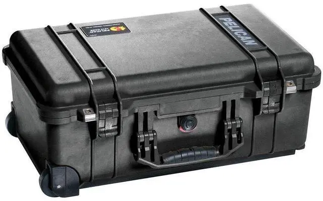 Alt view image 13 of 13 - Pelican 1510TP Carry-On Case with TrekPak Divider System, Black #015100-0050-110