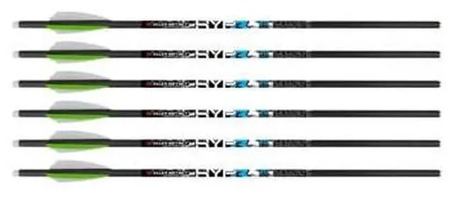 Alt view image 5 of 7 - Killer Instinct Crossbows Hypr Lite 20 inch Crossbow Bolts (12-Pack) with Decocking Bolt and Fixed-Blade Steel Tip 100-Grain Hunting Broadheads (9-Pack) (6 Items)