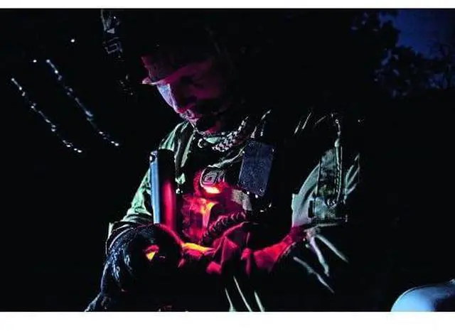 Alt view image 9 of 9 - Princeton Tec Quad 4 LED Tactical Headlamp (78 Lumens, Black)