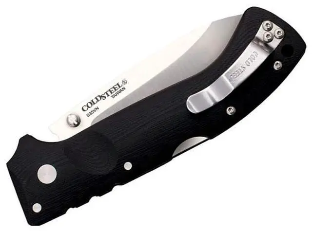Alt view image 12 of 15 - COLD STEEL 30U COLD STEEL ULTIMATE HUNTER FOLDER 3.5 IN BLADE G-10 HANDLE
