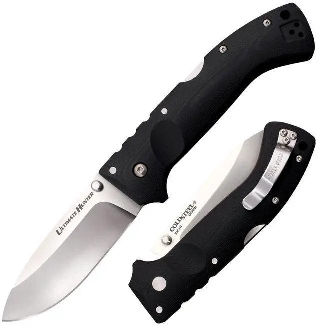 Alt view image 15 of 15 - COLD STEEL 30U COLD STEEL ULTIMATE HUNTER FOLDER 3.5 IN BLADE G-10 HANDLE
