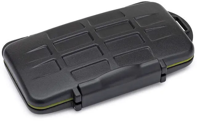 Alt view image 2 of 7 - Koah PRO Rugged Memory Storage Carrying Case and 2-in-1 Aluminum Dual Slot SD Card Reader Bundle (2 Items)