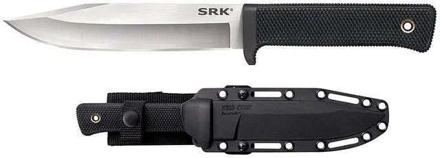 Alt view image 14 of 17 - COLD STEEL 35AN COLD STEEL SRK FIXED BLADE 6.0 IN PLAIN KRATON HANDLE