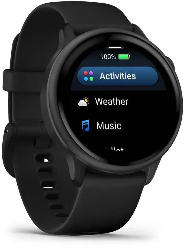 Alt view image 13 of 16 - Garmin vívoactive® 6, Health and Fitness GPS Smartwatch, AMOLED Display, Up to 11 Days of Battery, Slate with Black Band