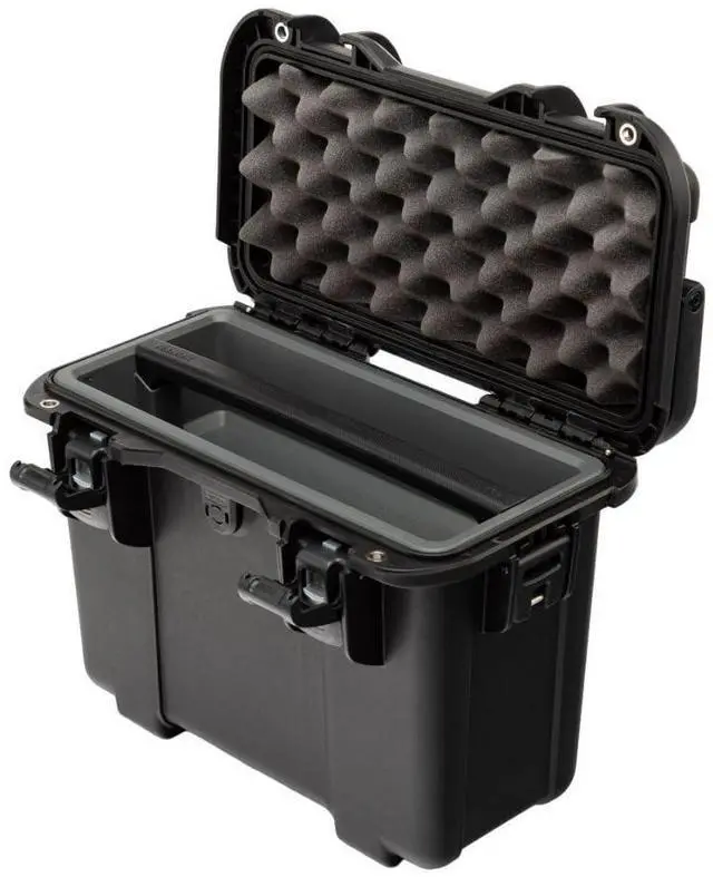 Alt view image 4 of 10 - Nanuk T20 Top Loader Waterproof Hard Case with Plastic Tray and Dividers, Black