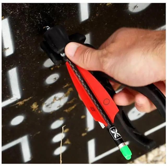 Alt view image 5 of 7 - TenPoint Bednar Ultra-Durable Perfect Puller 2.0 with Alpha-Blaze Lighted Nock Deactivator, Three Interchangeable Grippers, No Blisters and Easy Removal (Black)