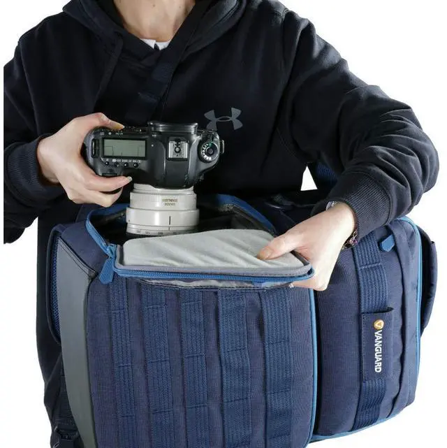 Alt view image 4 of 14 - Vanguard VEO Range T45M NV Backpack (Navy)