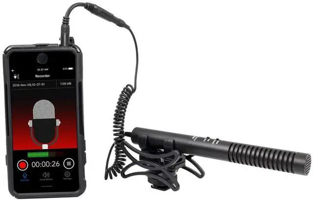Alt view image 13 of 13 - Azden SGM-990+I Supercardioid/Omni Shotgun Microphone #SGM-990 + I