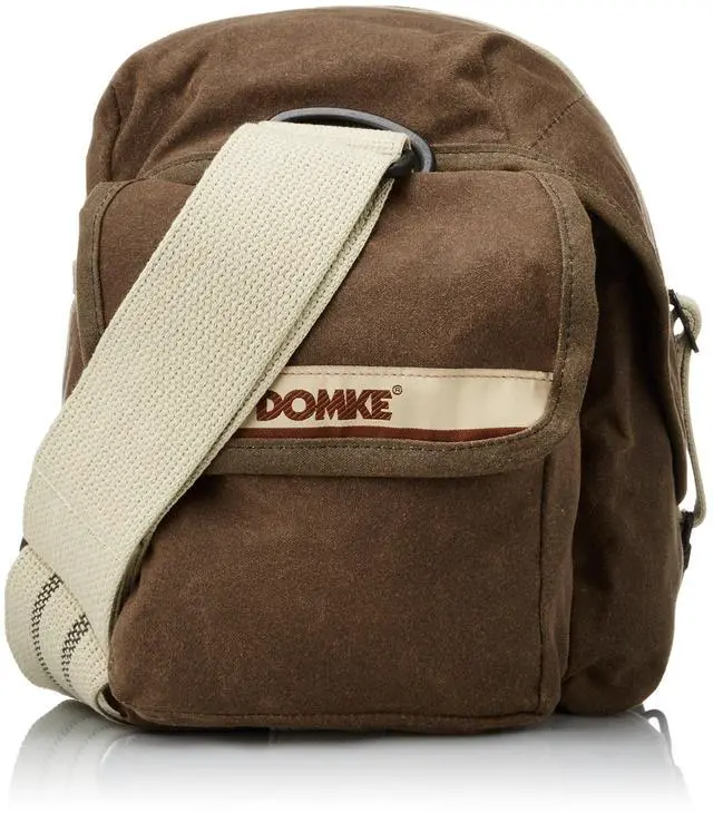 Alt view image 16 of 19 - Domke F-3X Super Compact RuggedWear Shoulder Bag (Brown)