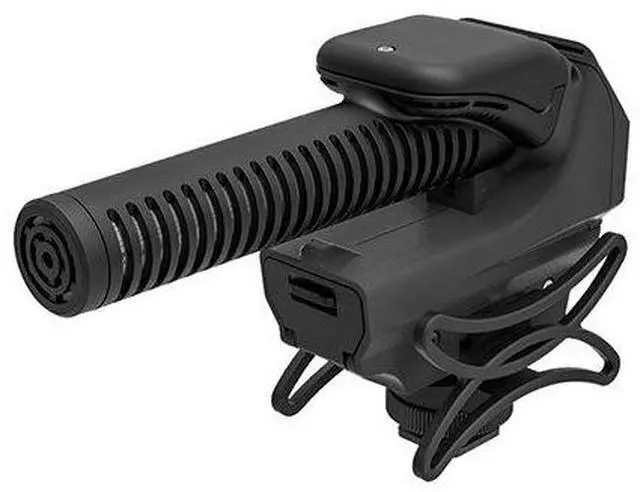 Alt view image 12 of 15 - Azden SMX-15 AA Powered Shotgun Video Microphone, Black (SMX-15)