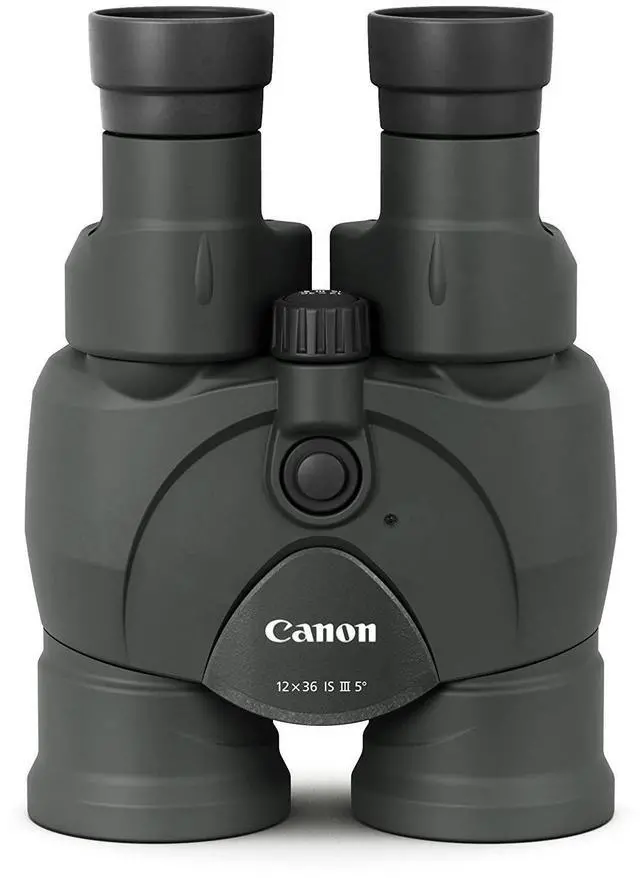 Alt view image 18 of 18 - CANON-PHOTO VIDEO 9526B002 IS III BINOCULARS 12X36 BLACK
