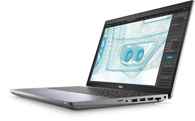 Alt view image 7 of 7 - Dell Precision 3561 Workstation 15.6-inch Full HD Display, Intel Core i7-11800H, 32GB RAM, 512GB SSD, Nvidia Quadro T1200, Windows 11 Pro