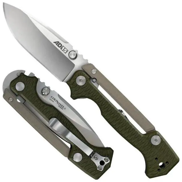 Alt view image 12 of 14 - Cold Steel AD-15 Ambidextrous Operated 3.5 Inch Blade Tactical Folder Knife
