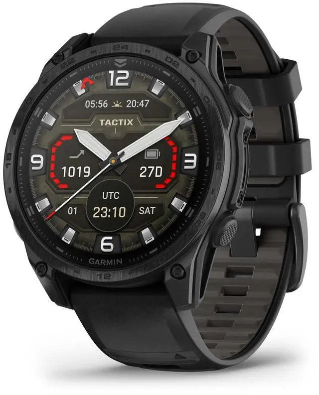 Alt view image 9 of 15 - Garmin tactix® 8 47mm, AMOLED Display, Premium Tactical GPS Smartwatch, Includes Applied Ballistics Ultralight Solver