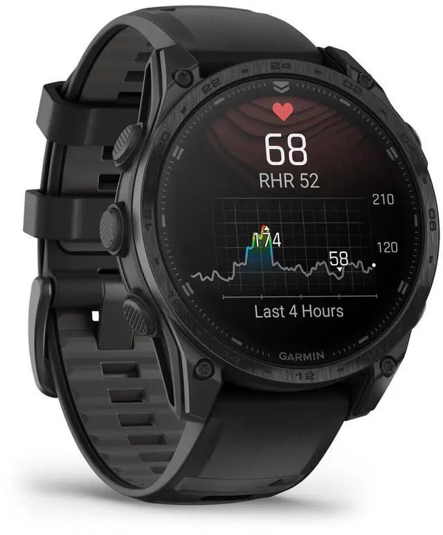Alt view image 11 of 15 - Garmin tactix® 8 47mm, AMOLED Display, Premium Tactical GPS Smartwatch, Includes Applied Ballistics Ultralight Solver