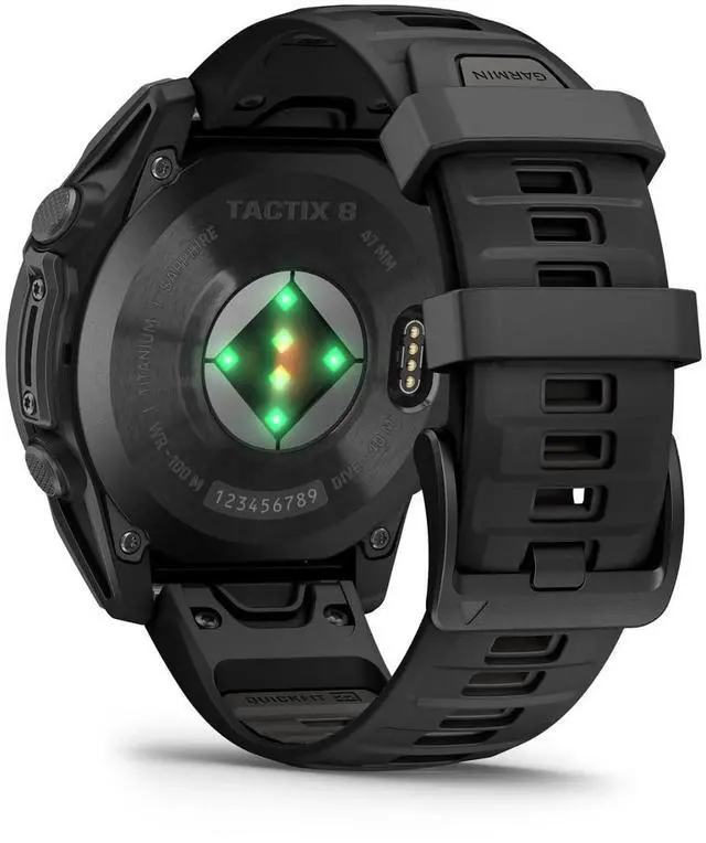 Alt view image 14 of 15 - Garmin tactix® 8 47mm, AMOLED Display, Premium Tactical GPS Smartwatch, Includes Applied Ballistics Ultralight Solver