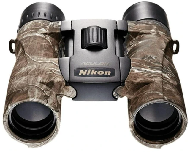 Alt view image 2 of 8 - Nikon ACULON A30 10x25 TrueTimber KANATI Binoculars with Multicoated Lenses and Ergonomic Body Design