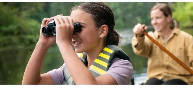 Alt view image 15 of 15 - Nikon 12x25 S Dual-Hinge Design Stabilized Binoculars with Multilayer Lens Coatings, Stabilization Technology, and Adjustable Eyecups (Black)
