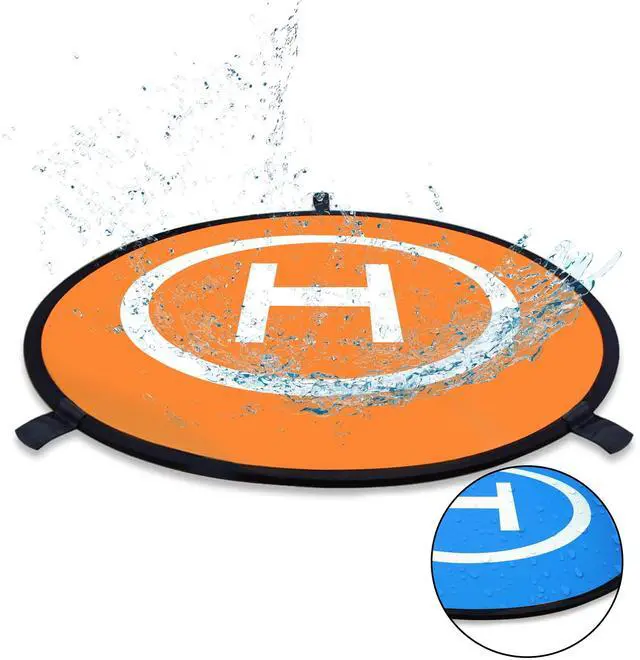 Alt view image 2 of 6 - Focus Camera 30-inch Double-Sided Drone Landing Pad with Carrying Case - Universal Quadcopter Landing Pads Accessories for FPV Drones, DJI Mavic Pro, Air, Mini, Phantom, Inspire and GoPro 3DR Solo
