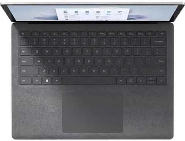 Alt view image 2 of 4 - Microsoft Surface Laptop 5 | 13.5" Touch Screen | Intel Evo i5-1235U | 8GB RAM | 256GB SSD | Silver