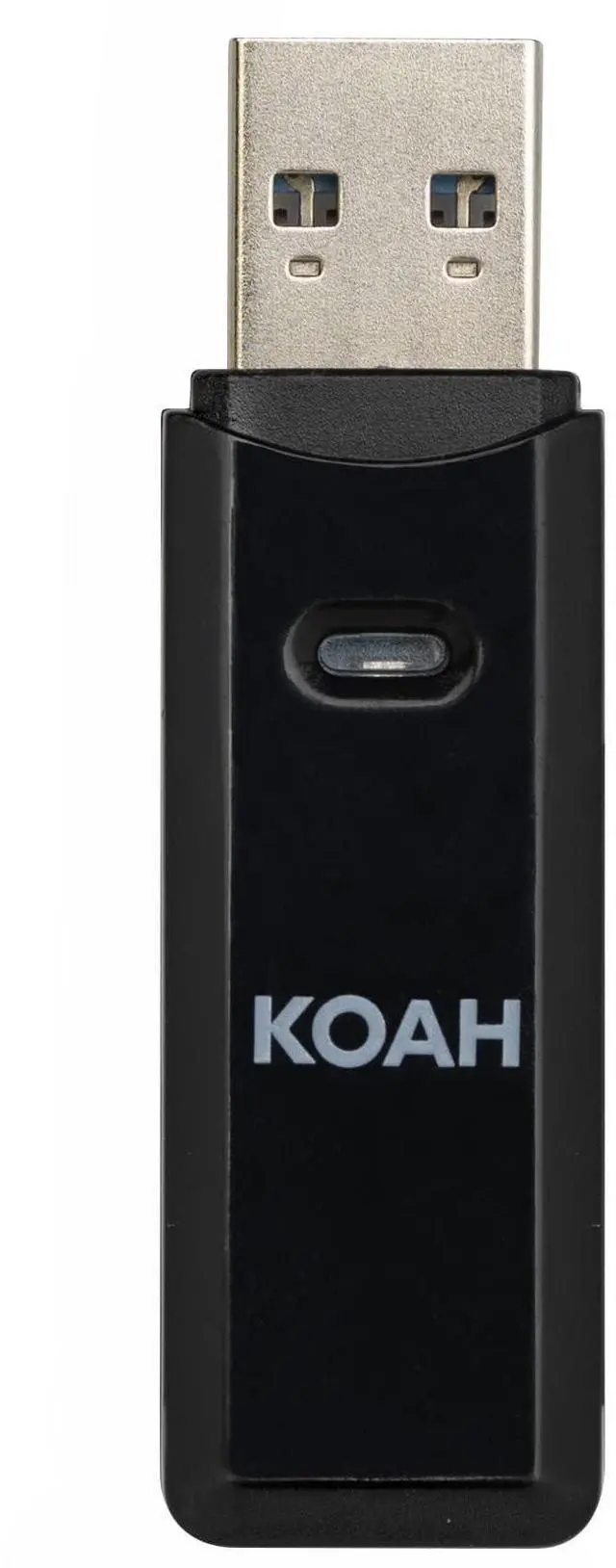 Alt view image 2 of 6 - Koah Pro 2-in-1 USB 3.0 Memory Card Reader for SDXC, SDHC, SD, Micro SDXC, Micro SD, Micro SDHC Card