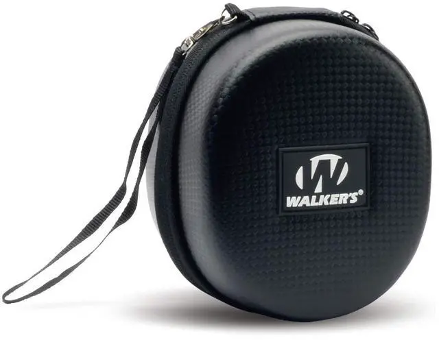 Alt view image 7 of 7 - Walker's Razor Slim Electronic Ear Muffs (Pink Sprinkles) Bundle with Walker's Hearing Protection Case (2 Items)