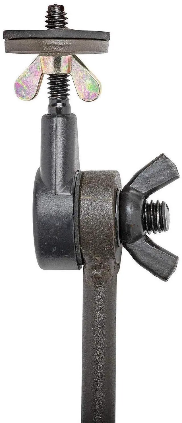 Alt view image 6 of 7 - Trail Camera Holder Posts (2 Items) | Dual-Prong Step-in Posts, Universal 1/4x20 Thread, Wing-Nut Vertical Adjustment, Black, Includes USB Card Reader, (4 Pack)